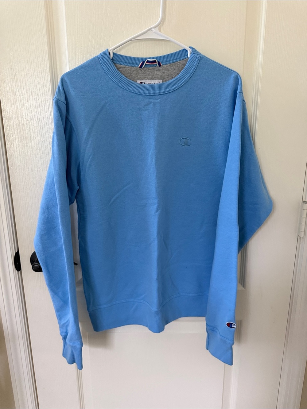 Champion Men's Crewneck Sweatshirt - Sky Blue
